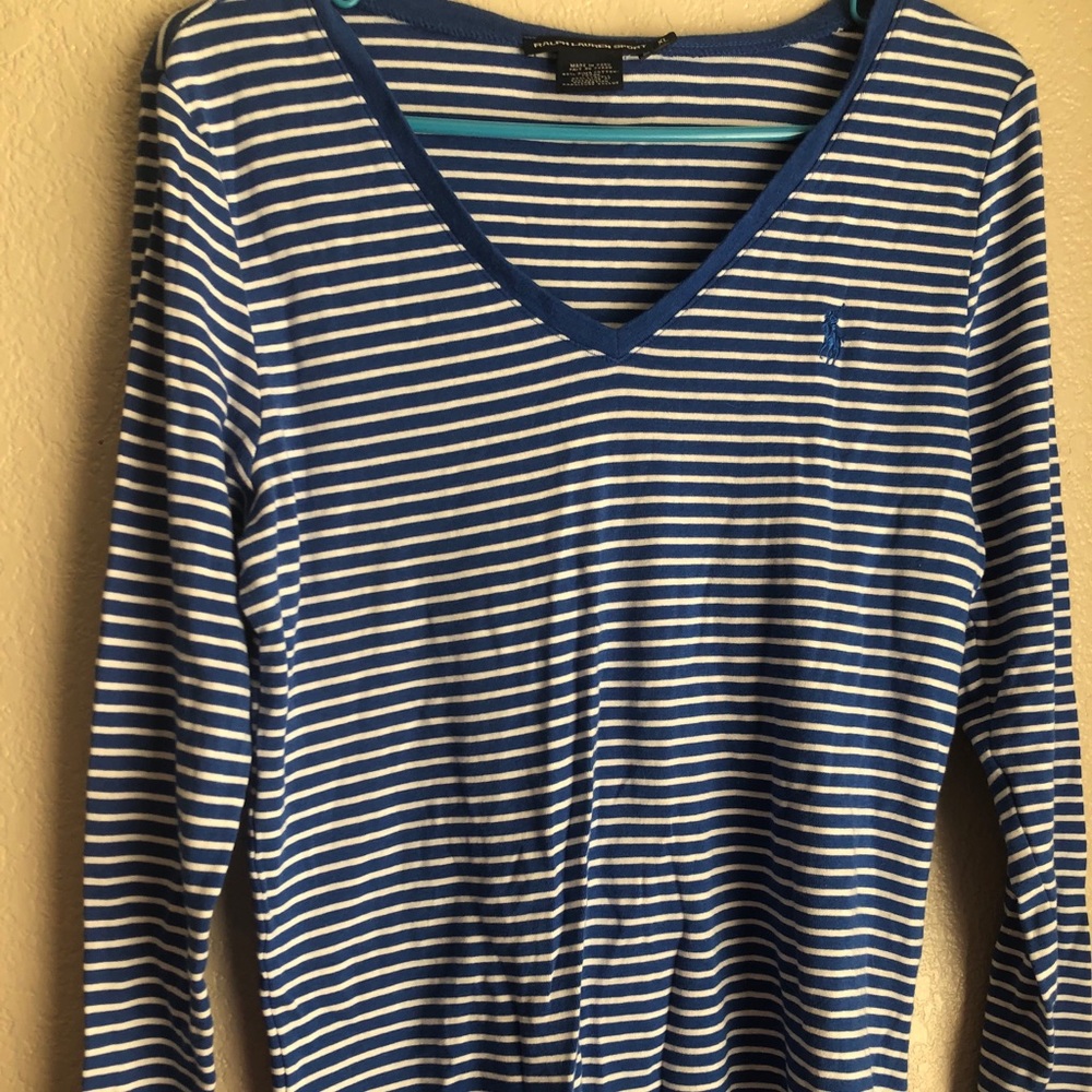 Long sleeve Ralph Lauren V-neck